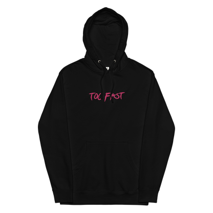 Too Fast Embroidered Hoodie